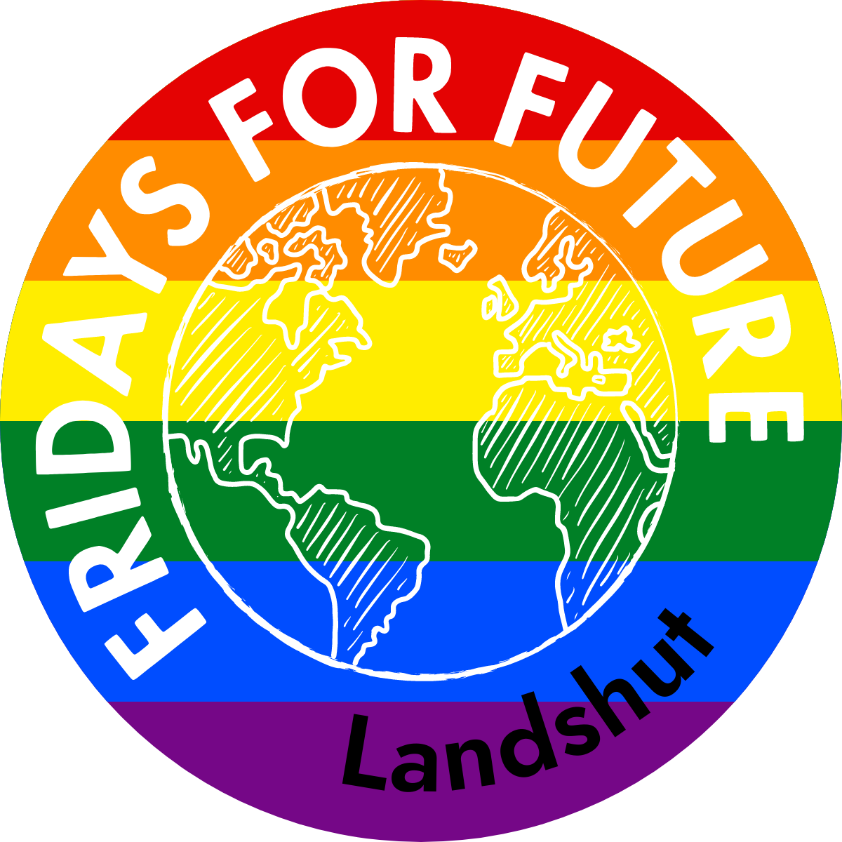 Fridays For Future Landshut Logo